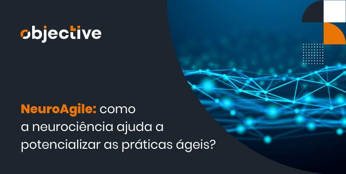 Imagem de algumas sinapses e ao lado a escrita "NeuroAgile: Ccomo a neurociência ajuda a potencializar as práticas ágeis?"