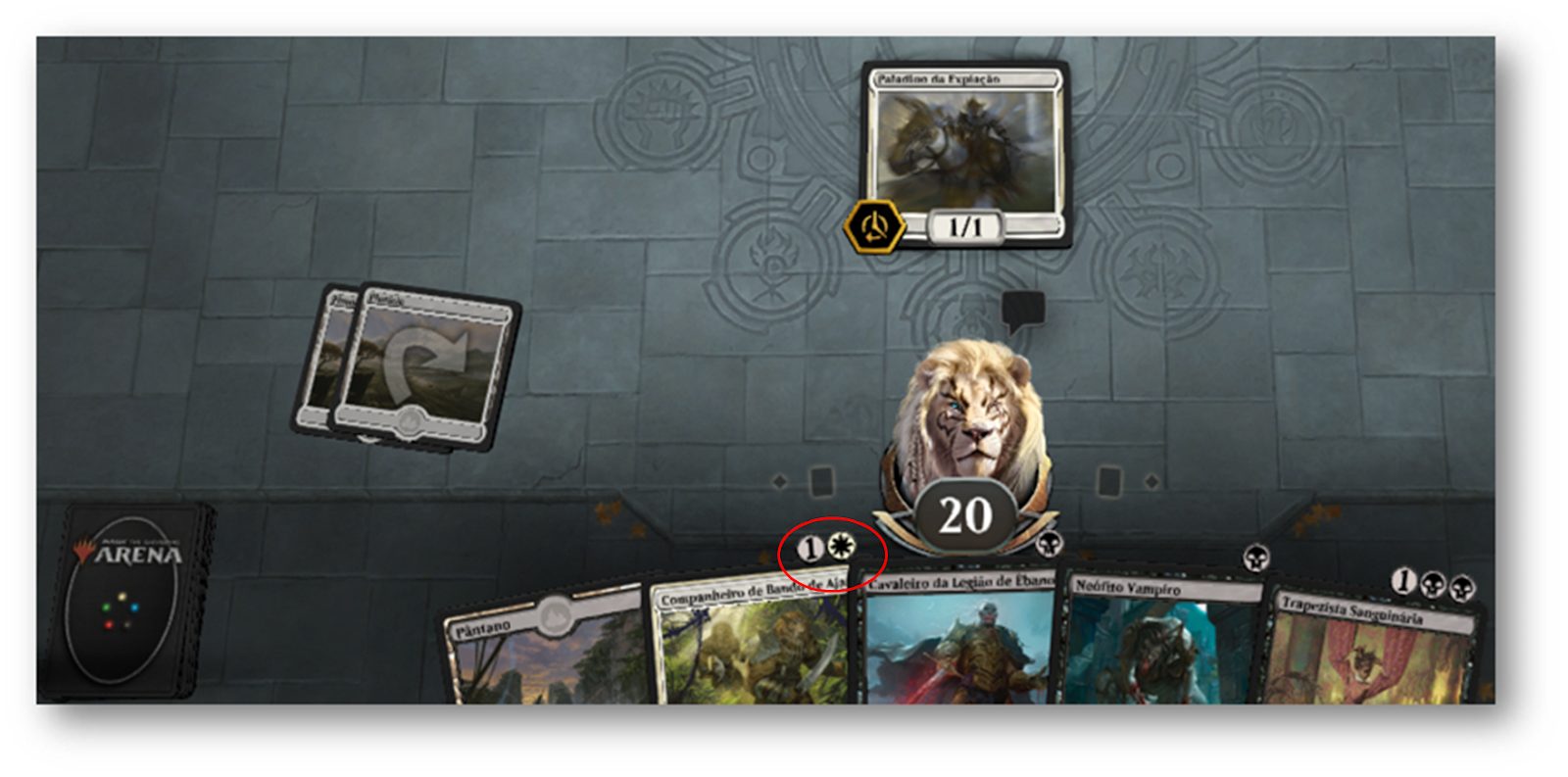 exemplo de jogo do magic the gathering