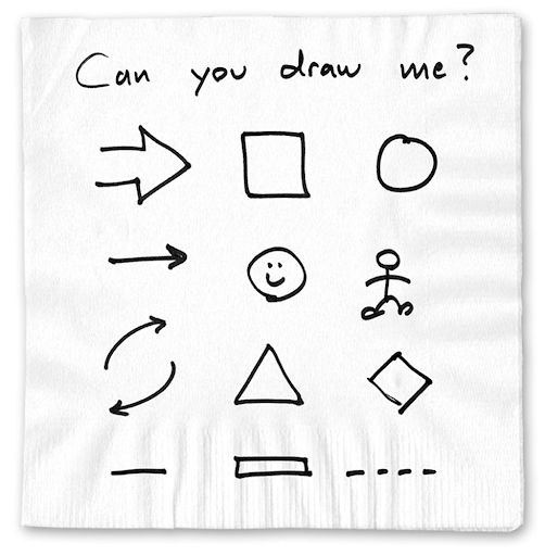 De acordo com Dan, não precisamos ser experts ou ótimos em desenho.