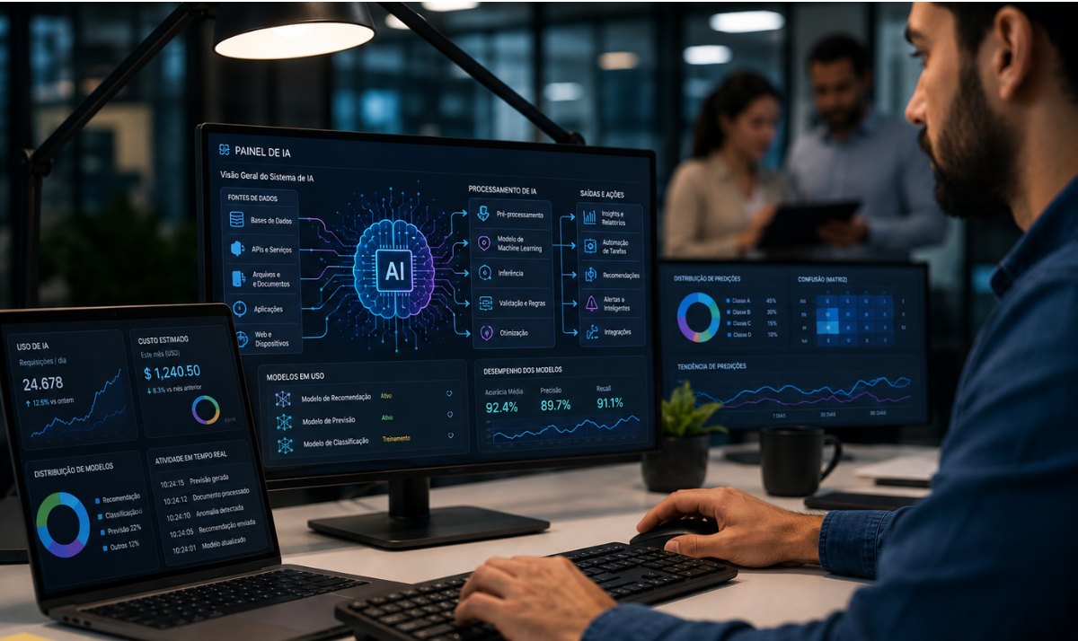 O que é AI Operating Model e qual o seu papel na estruturação